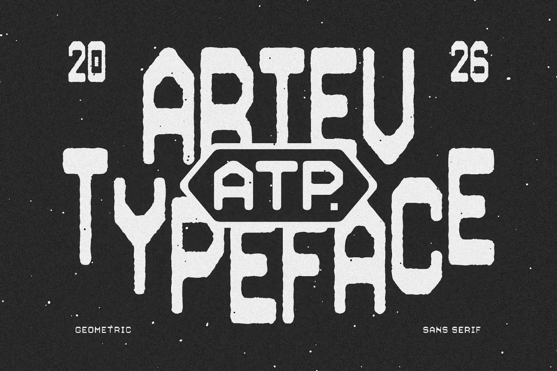 Artev – Geometric Sans Serif Font