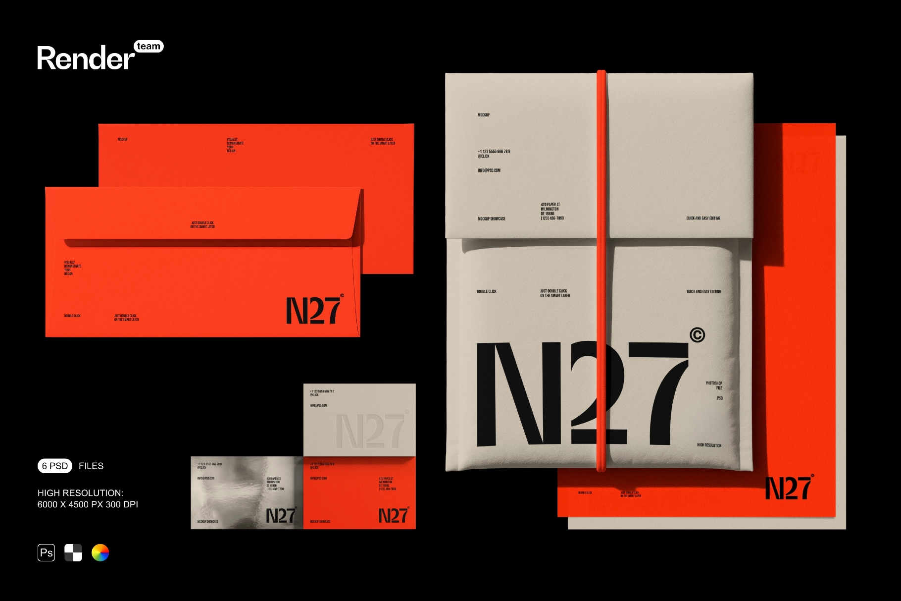 Brand Identity Mockup Set