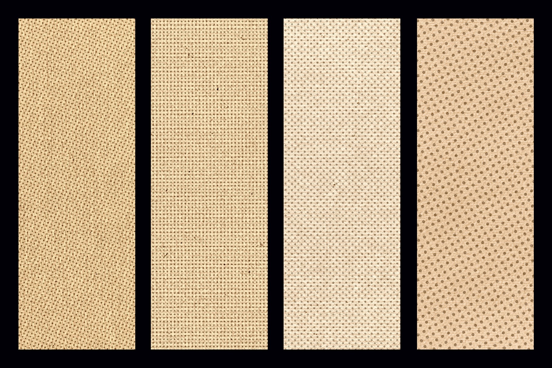 Kraft Riso B&W Halftone Texture