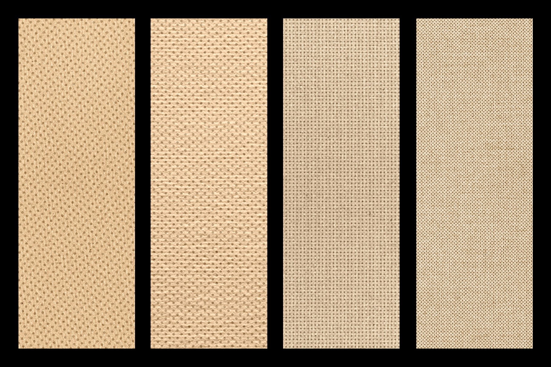 Kraft Riso B&W Halftone Texture