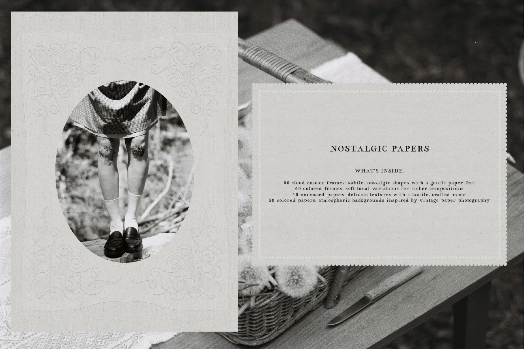 Nostalgic Papers & Frames