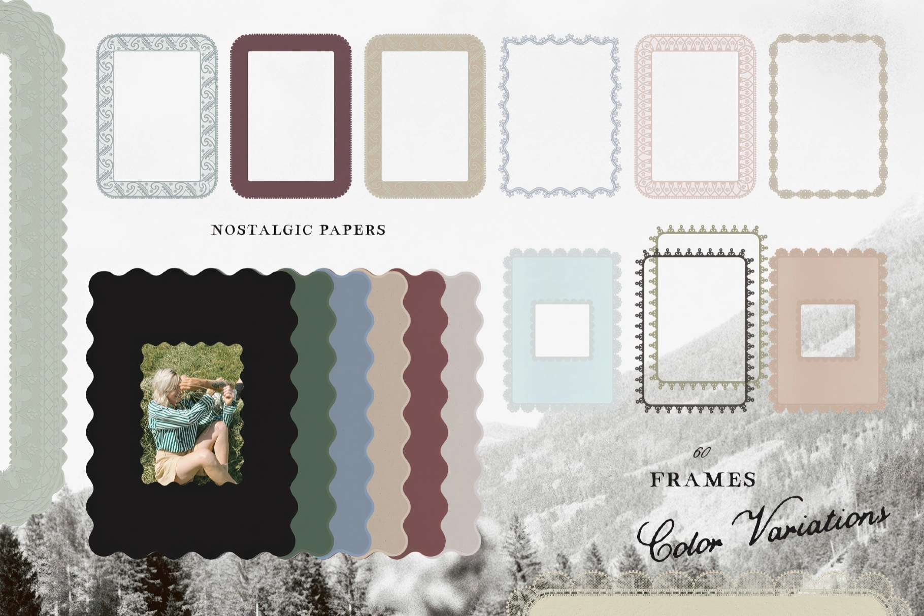 Nostalgic Papers & Frames