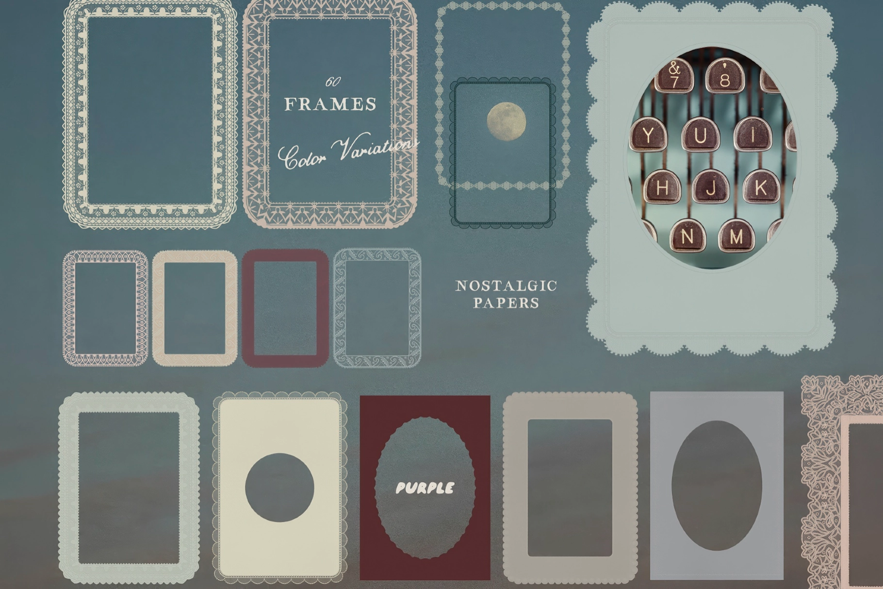 Nostalgic Papers & Frames