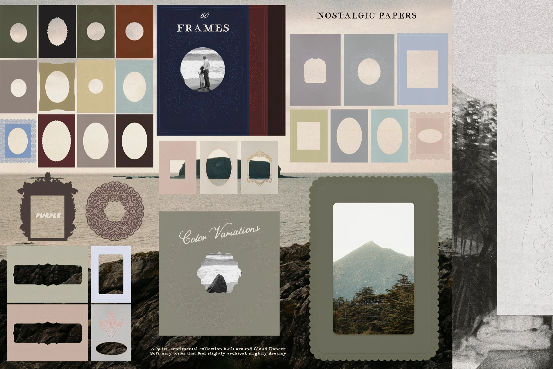 Nostalgic Papers & Frames