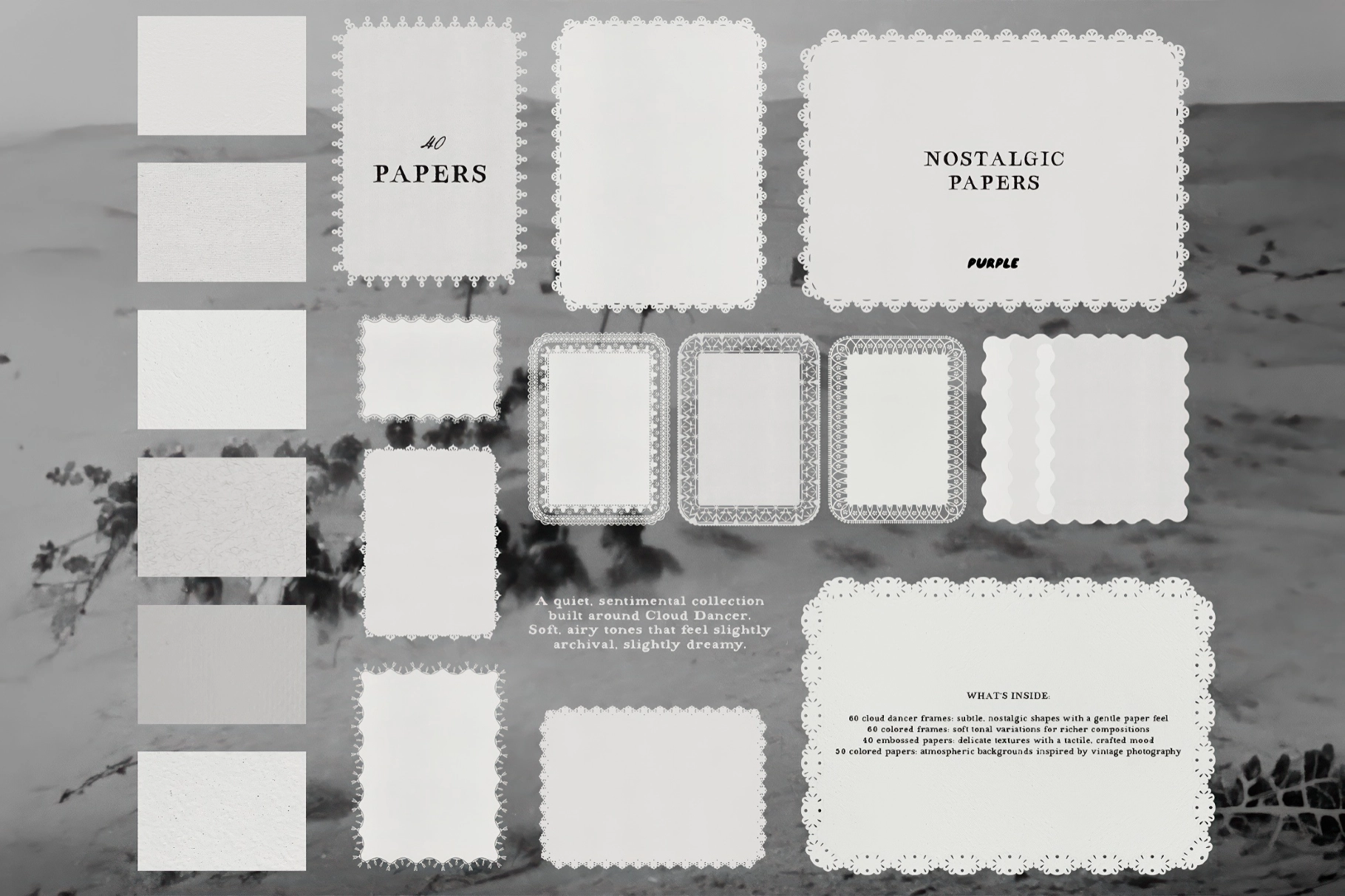 Nostalgic Papers & Frames