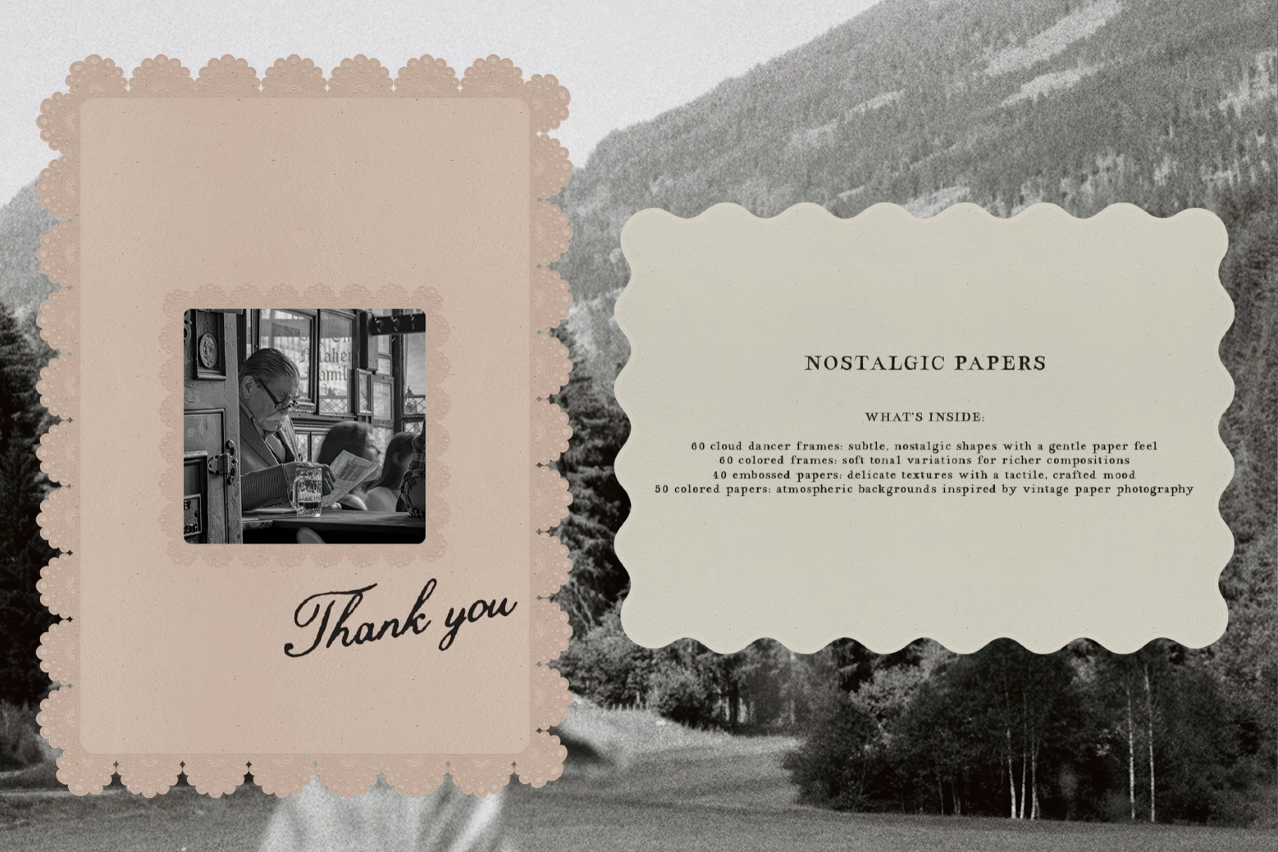 Nostalgic Papers & Frames