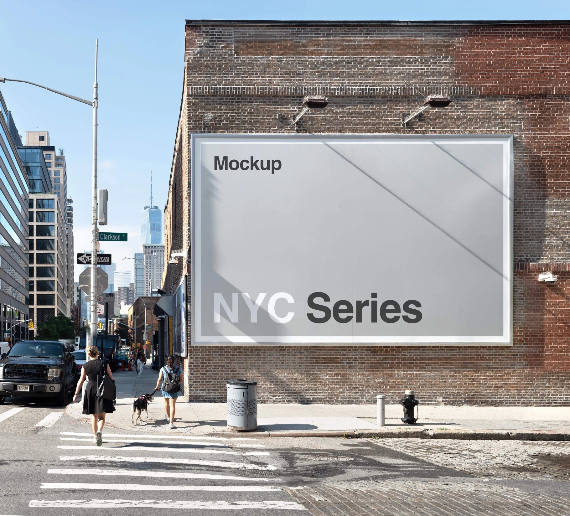 New York Billboard Mockup