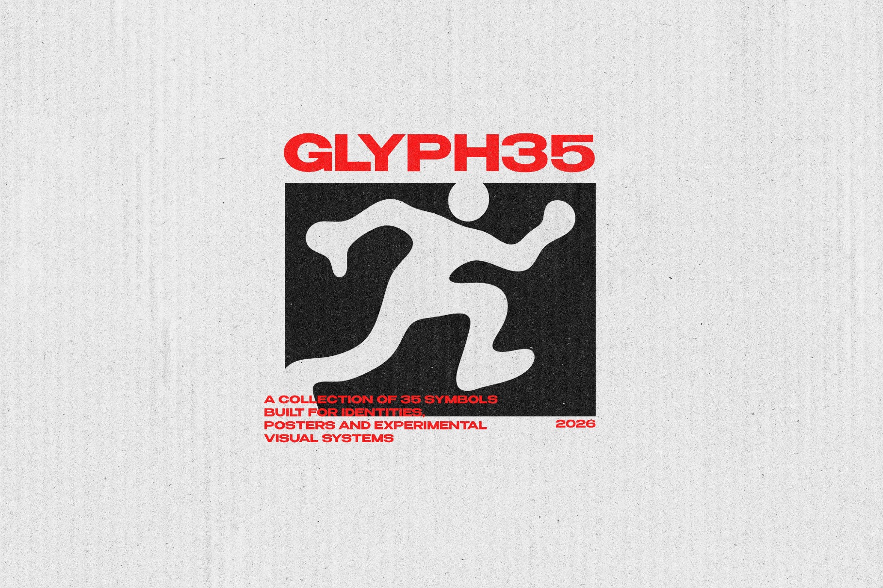 Rave Glyphs. Organic Shapes & Logo Marks