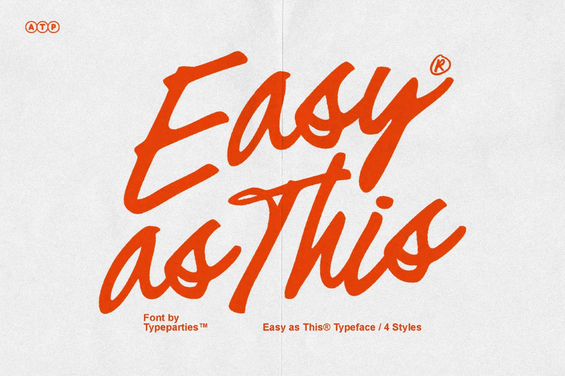 Easy as This - Handwritten Script