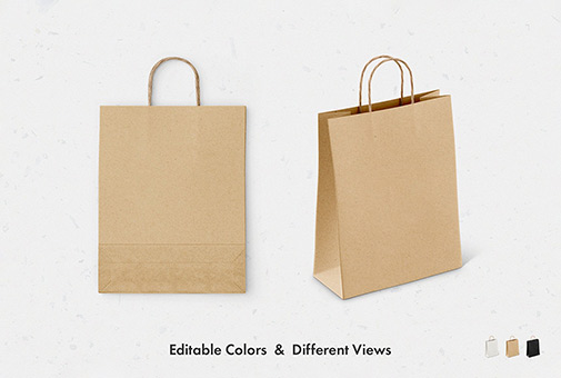 Download Free Paper Bag Mockup