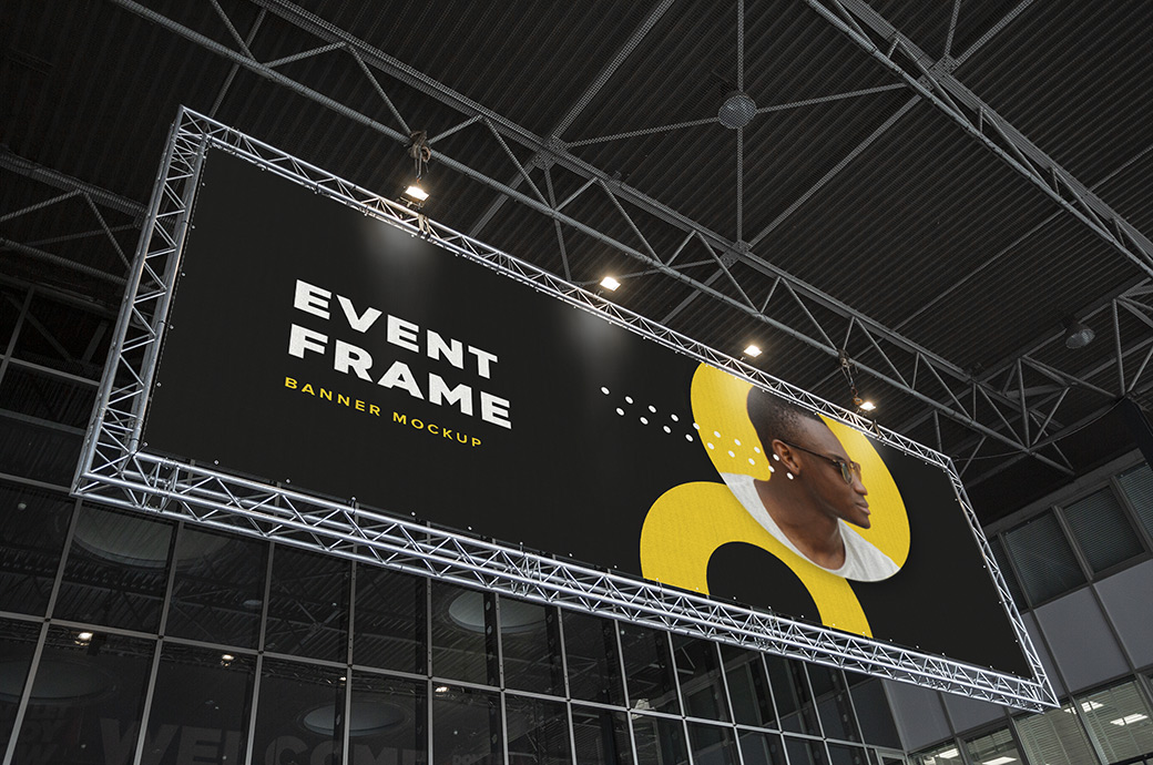 Event Billboard Mockup Free Download