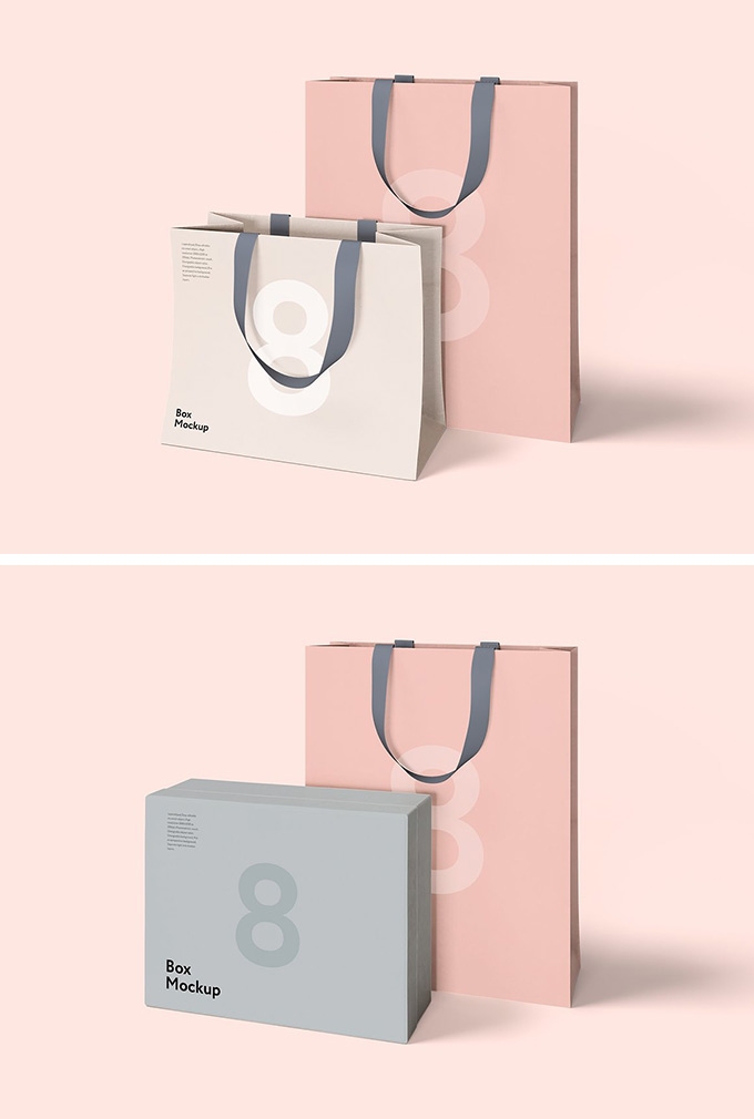 Psd Shopping Bag Mockup Vol2