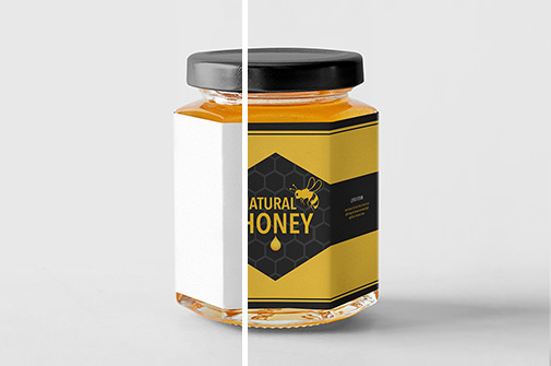 Honey Jar Mockup Download Psd Template
