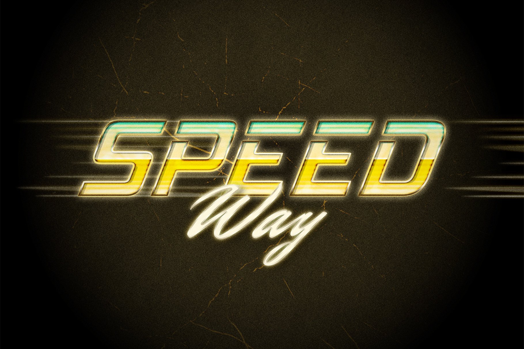 Back to the 80s Retro Text Effects by Pixelbuddha