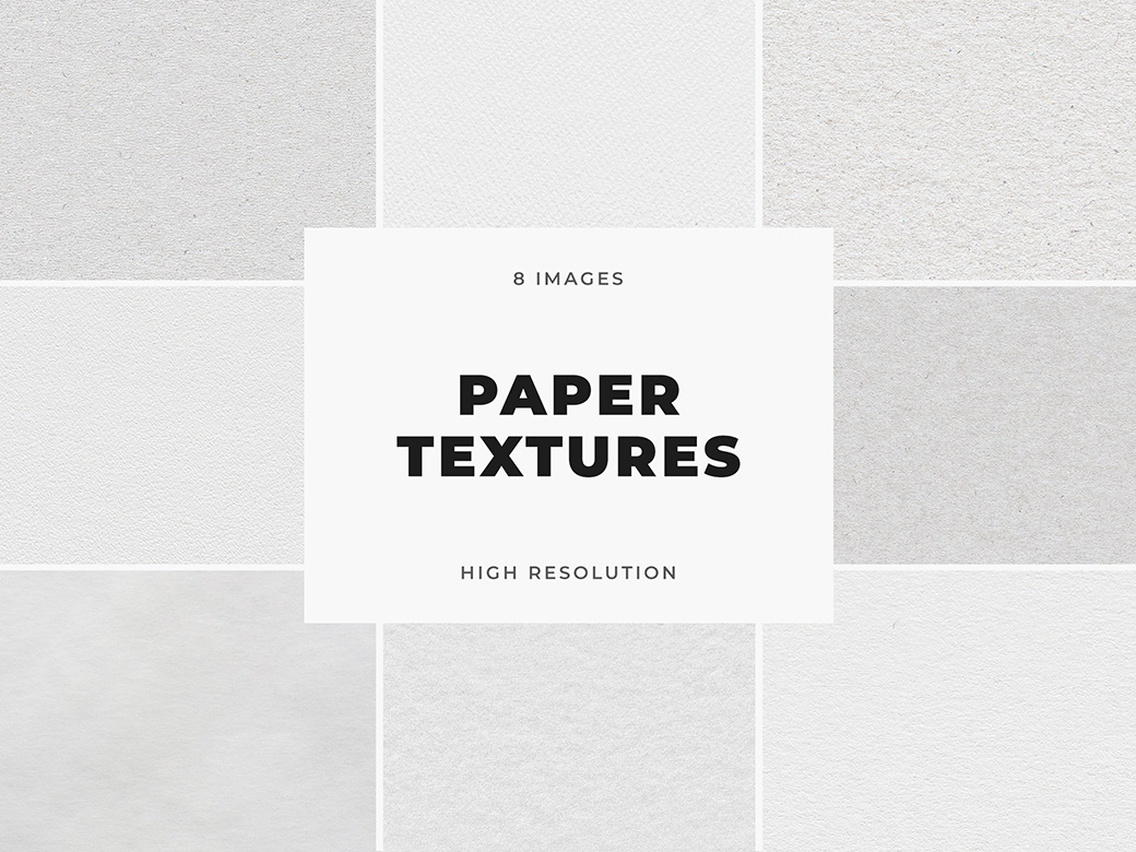 8 Free Detailed Paper Textures Collection (JPG)