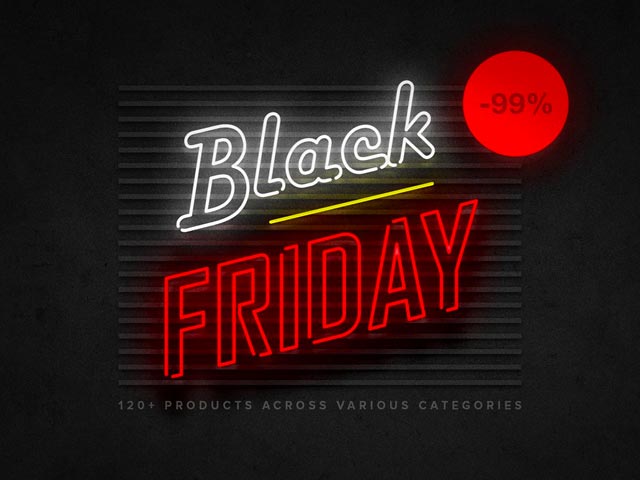 Black Friday Sale on Pixelbuddha