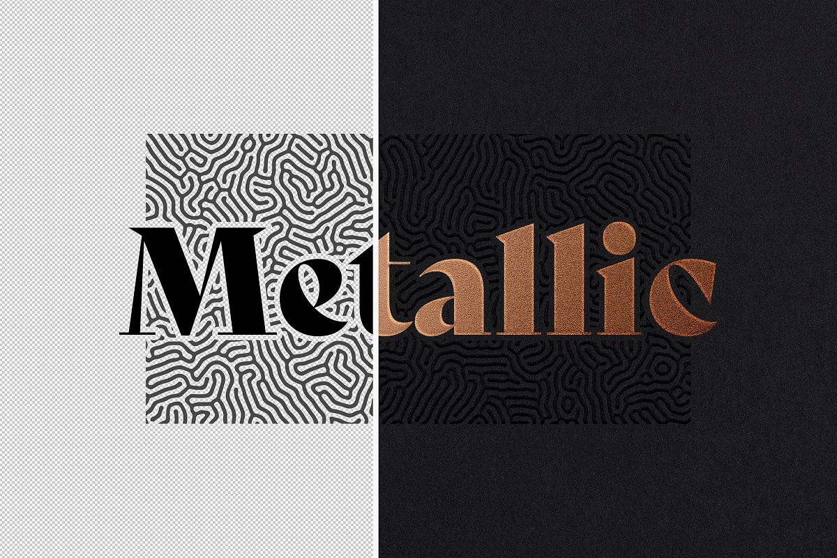 Download Metallic Foil Logo Mockup by Pixelbuddha