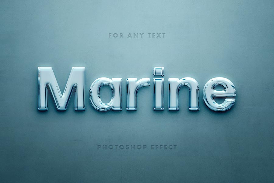 Glossy 3D PSD Text Effects by Pixelbuddha