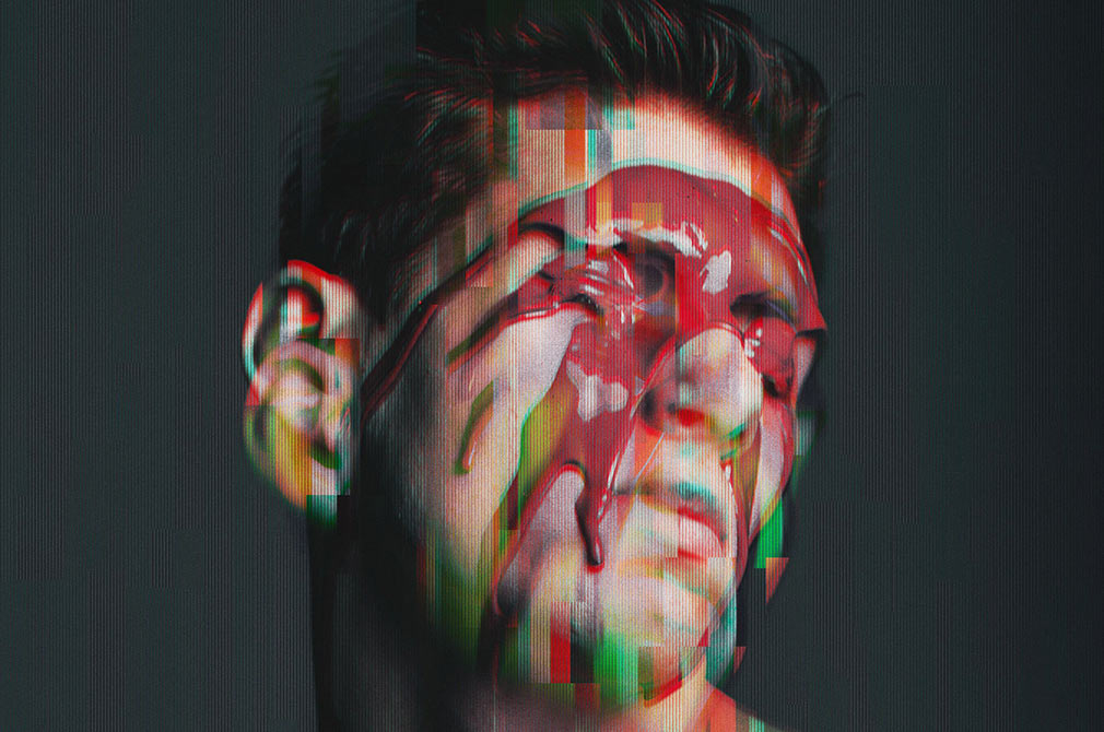 Download Screen Glitch Photo Effect