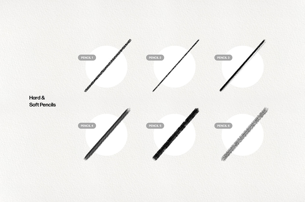 Download Basic Pencil Procreate Brushes