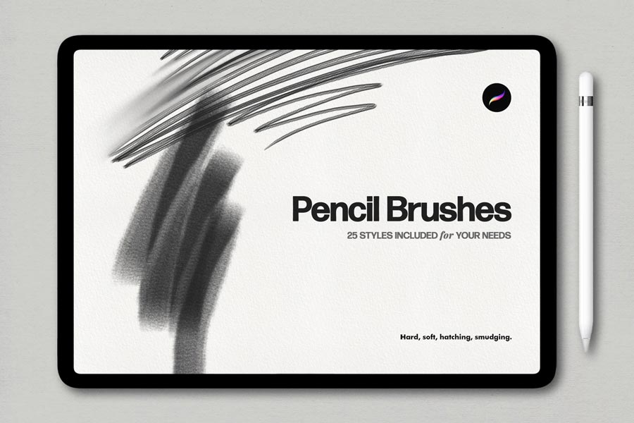 Download Basic Pencil Procreate Brushes