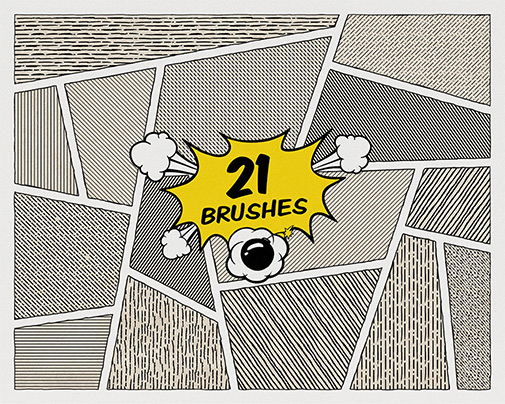 procreate halftone brushes free