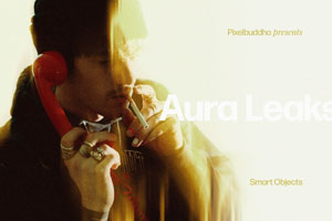 Aura Leaks Photo Effect by Pixelbuddha