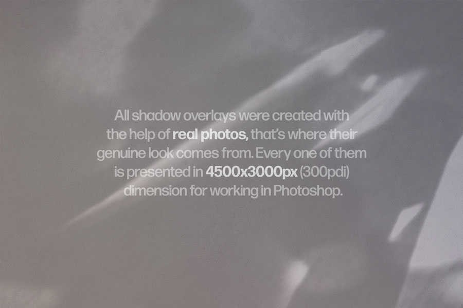 Shadow Play Photo Overlays Part 4 by Pixelbuddha Studio