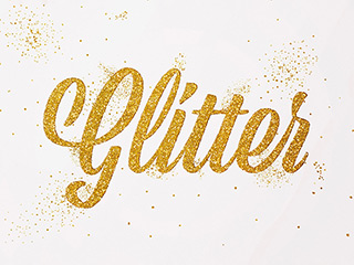 How to make glittering/sparkling text?