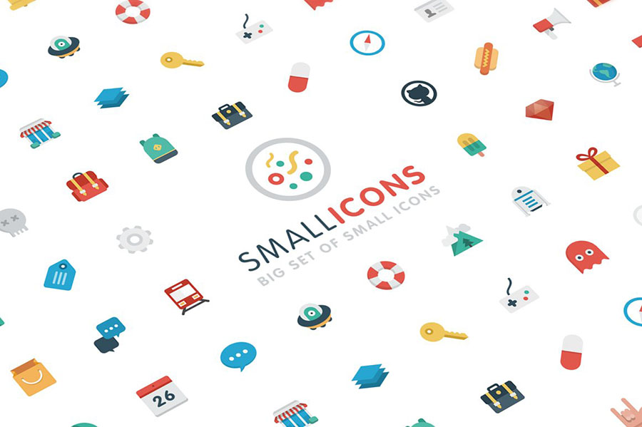 Smallicons: Vector Icons Set by Pixelbuddha