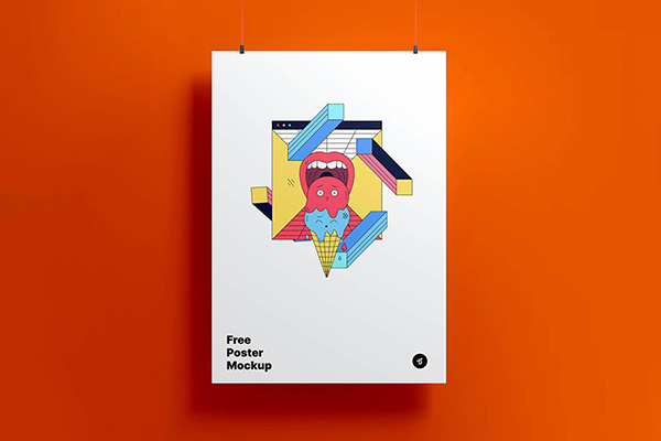 35+ Best Free Poster Mockups