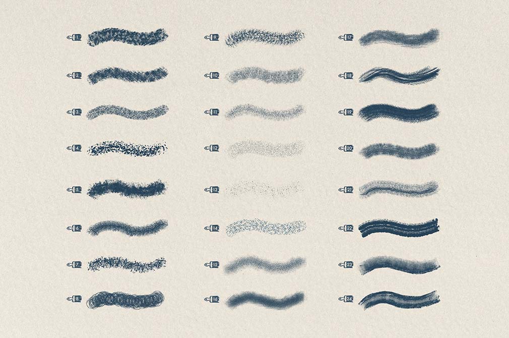 Texture Procreate Brushes & Papers