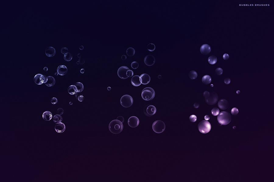 Soap Bubble Procreate Brushes by Pixelbuddha