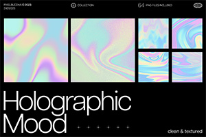 Holographic Mood Textures by Pixelbuddha