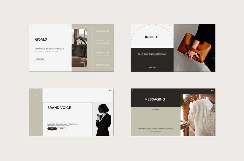 Iris Brand Strategy - PowerPoint Template