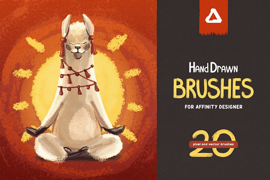Affinity Brushes Bundle by Pixelbuddha