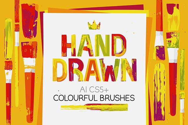 spray paint brush illustrator download