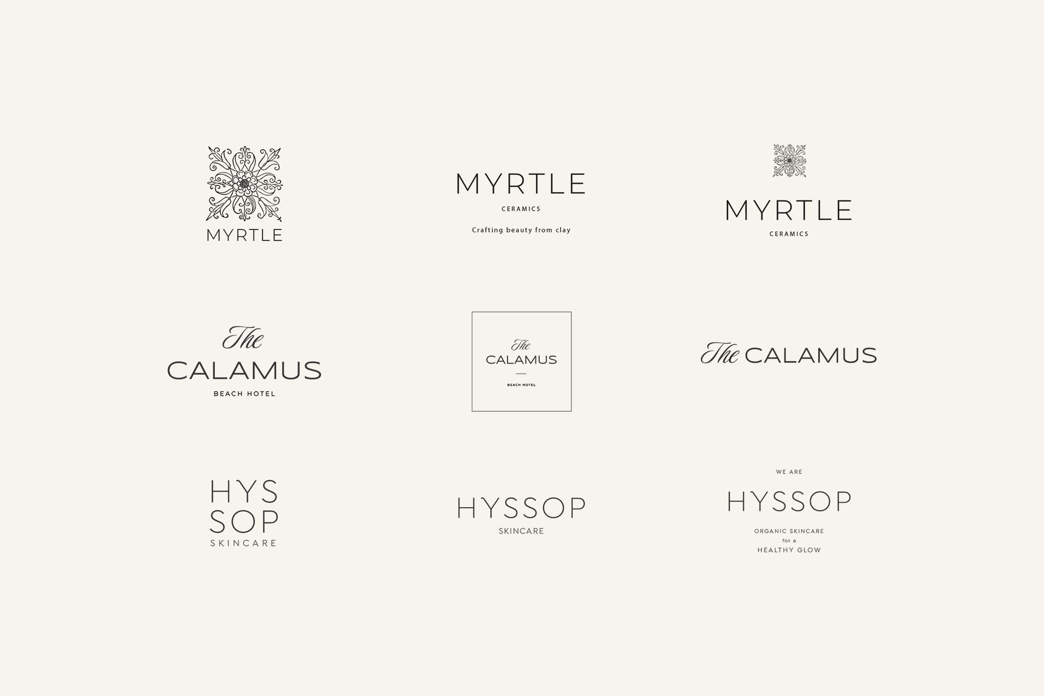 Luxury logo templates vol 3