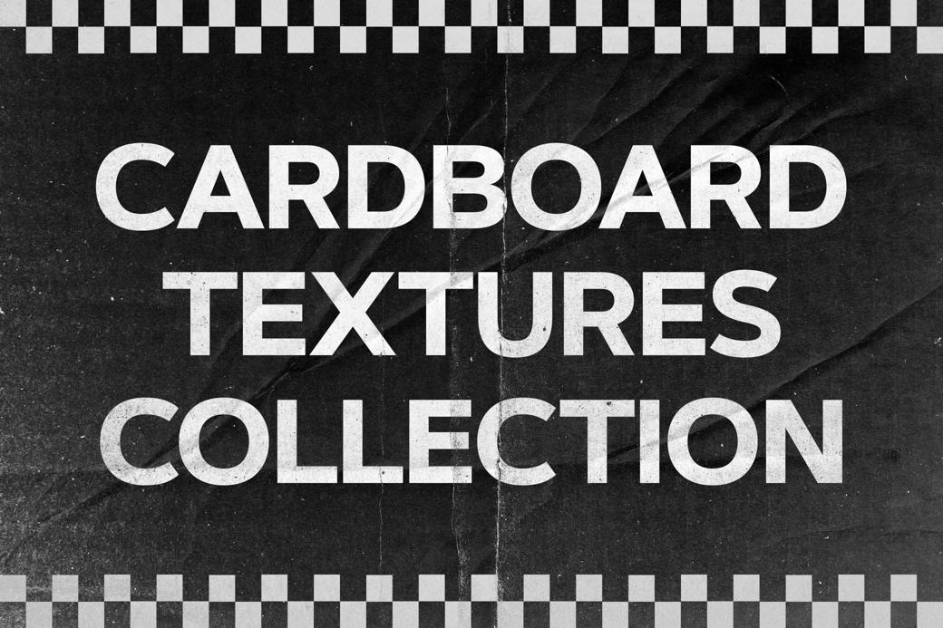 Folded Cardboard Textures Collection
