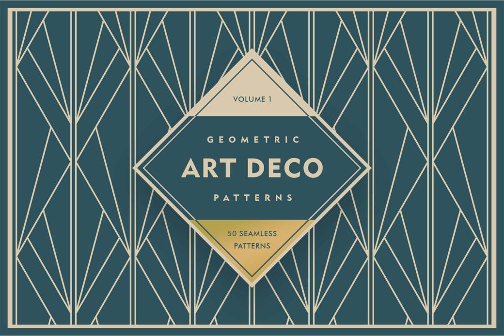 Geometric Art Deco Patterns
