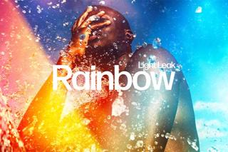 Download Rainbow Light Leak Photo Effect