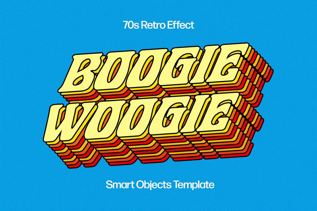 Download Playful Retro Text Effect