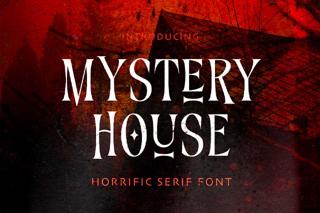 Download Mystery House — Horrific Serif