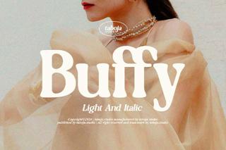 TBJ Buffy — Light & Italic Serif