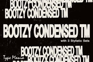 Bootzy Condensed TM | Rugged Font