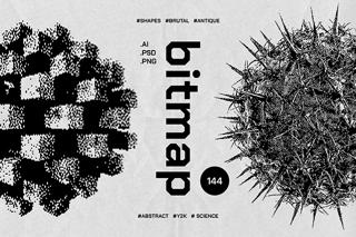Download Dithering Bitmap Vector Shapes Collection