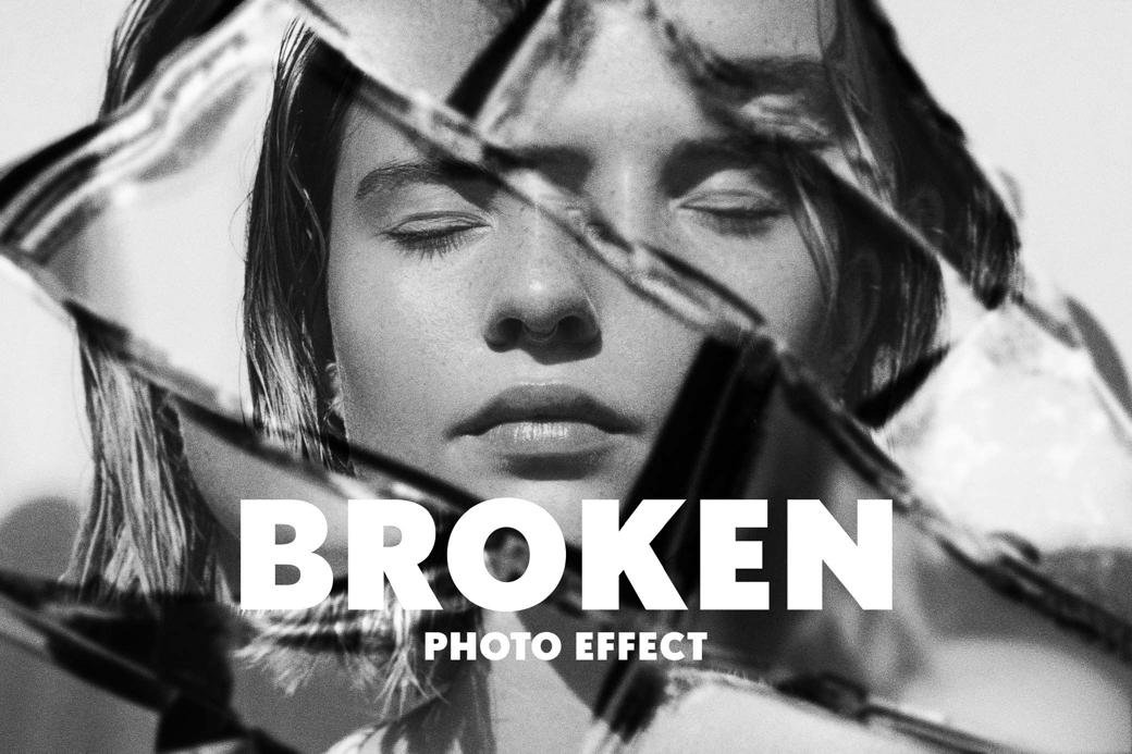 Fractured Mirror Photo Effect Vol. 2