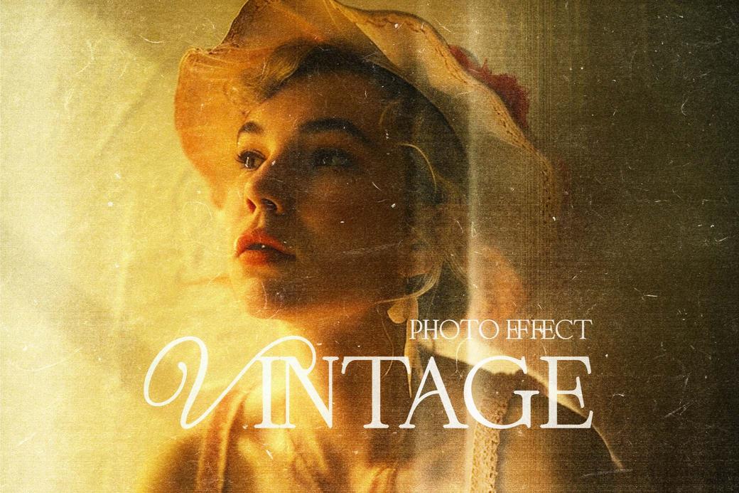 Download Vintage Overlay Photo Effect