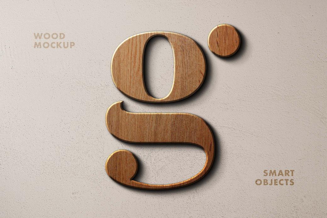 Download Rustic Wooden Sign Logo Mockup
