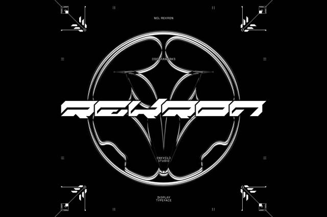 Download NCL REKRON — Y2K Futuristic Font
